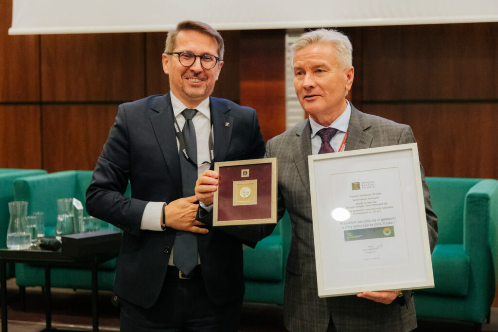 Związek Banków Polskich nagrodzony przez Zarząd Związku Gmin Wiejskich RP